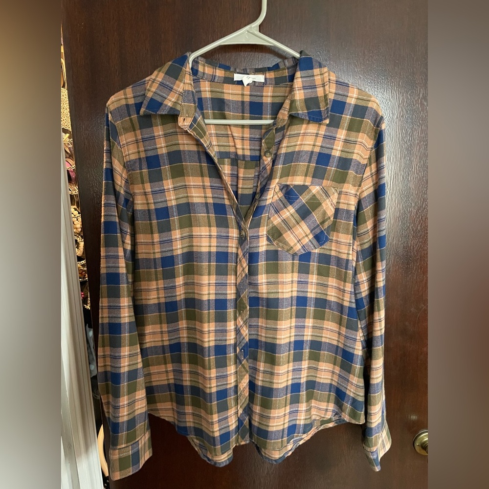 Maurice’s flannel shirt